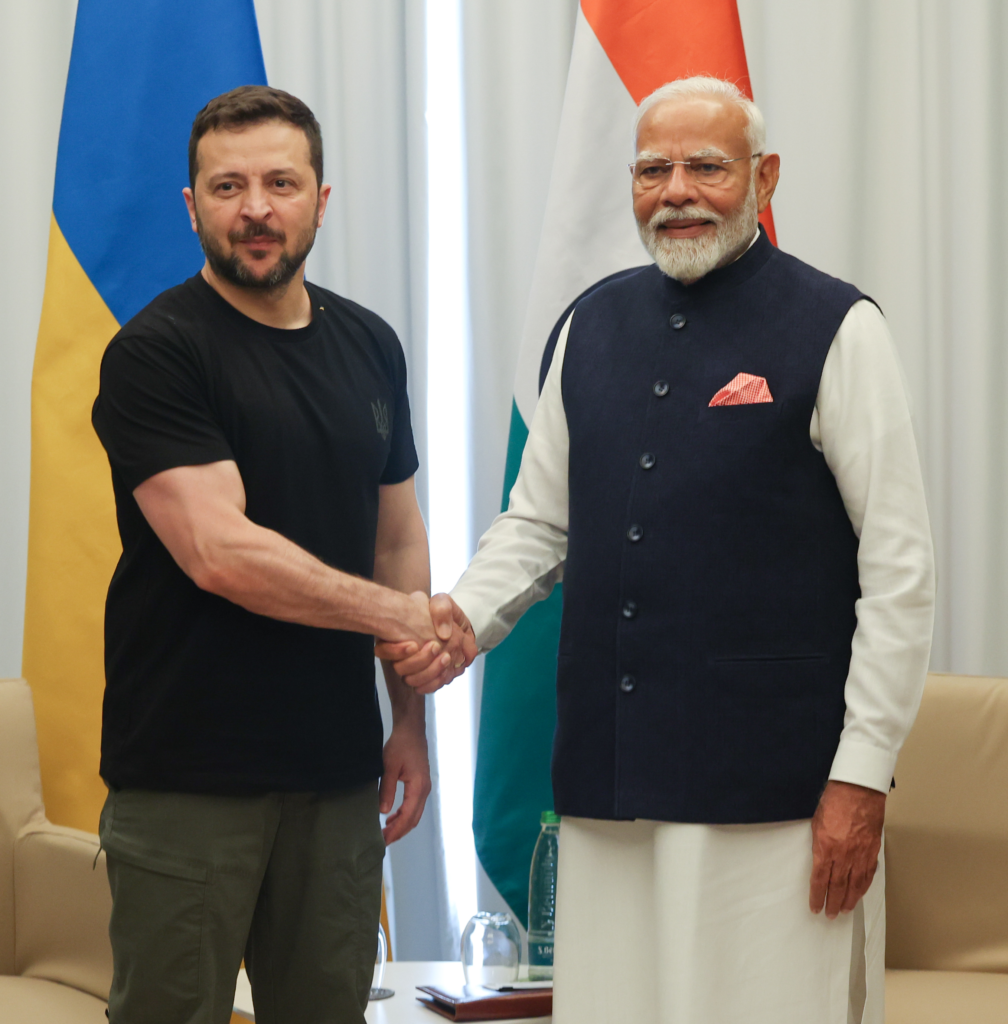 PM Narendra Modi meets Ukraine's President Zelensky in New York to reaffirm peace support